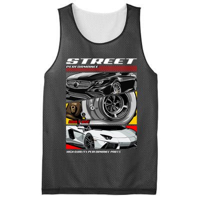 Street Performance Car Turbo Kit Design Mesh Reversible Basketball Jersey Tank