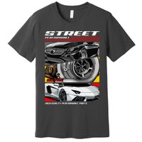 Street Performance Car Turbo Kit Design Premium T-Shirt