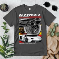 Street Performance Car Turbo Kit Design Premium T-Shirt