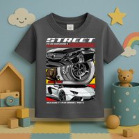Street Performance Car Turbo Kit Design Toddler T-Shirt