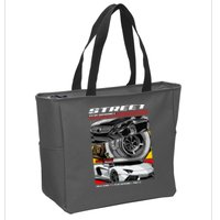 Street Performance Car Turbo Kit Design Zip Tote Bag