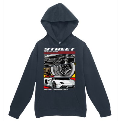 Street Performance Car Turbo Kit Design Urban Pullover Hoodie