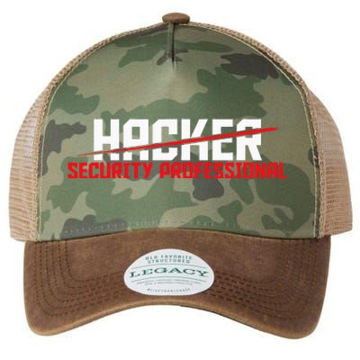 Security Professional Cybersecurity Cyber Hacker Hacking Legacy Tie Dye Trucker Hat