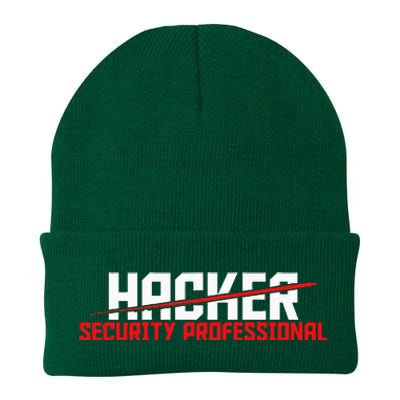 Security Professional Cybersecurity Cyber Hacker Hacking Knit Cap Winter Beanie