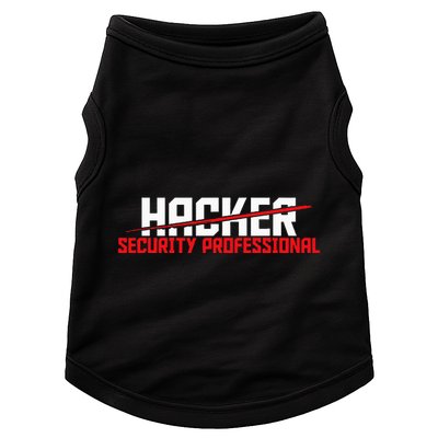 Security Professional Cybersecurity Cyber Hacker Hacking Doggie Tank