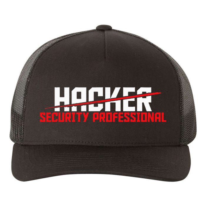 Security Professional Cybersecurity Cyber Hacker Hacking Yupoong Adult 5-Panel Trucker Hat