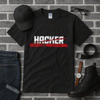 Security Professional Cybersecurity Cyber Hacker Hacking Tall T-Shirt