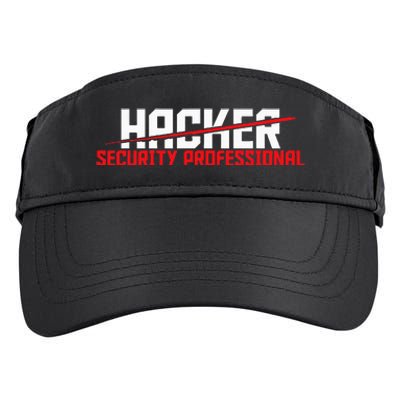 Security Professional Cybersecurity Cyber Hacker Hacking Adult Drive Performance Visor