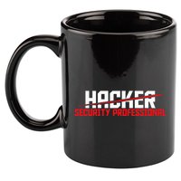 Security Professional Cybersecurity Cyber Hacker Hacking 11oz C Handle Ceramic Mug