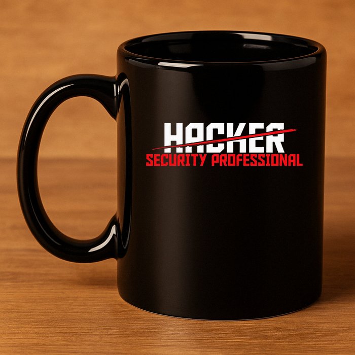 Security Professional Cybersecurity Cyber Hacker Hacking 11oz C Handle Ceramic Mug