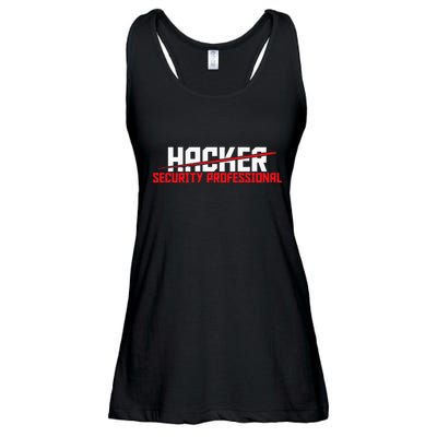 Security Professional Cybersecurity Cyber Hacker Hacking Ladies Essential Flowy Tank