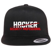 Security Professional Cybersecurity Cyber Hacker Hacking Flatbill Hat