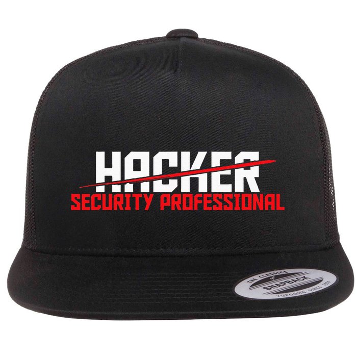 Security Professional Cybersecurity Cyber Hacker Hacking Flatbill Hat