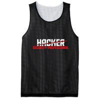 Security Professional Cybersecurity Cyber Hacker Hacking Mesh Reversible Basketball Jersey Tank