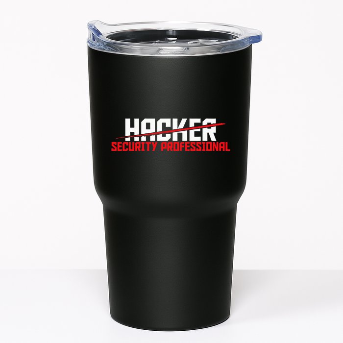 Security Professional Cybersecurity Cyber Hacker Hacking Tumbler