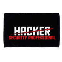 Security Professional Cybersecurity Cyber Hacker Hacking Microfiber Hand Towel