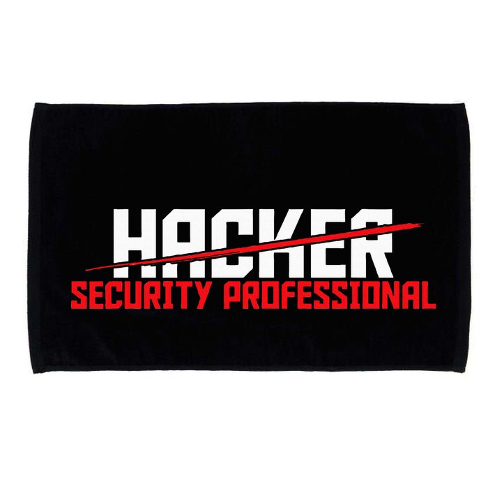 Security Professional Cybersecurity Cyber Hacker Hacking Microfiber Hand Towel