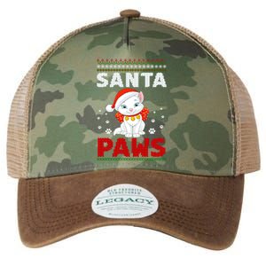 Santa Paws Cat Gift Legacy Tie Dye Trucker Hat