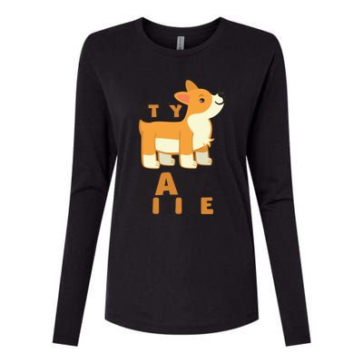 Stay Pawsitive Cool Gift Womens Cotton Relaxed Long Sleeve T-Shirt