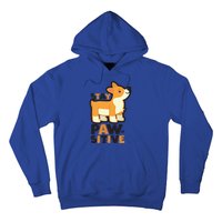 Stay Pawsitive Cool Gift Hoodie