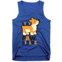 Stay Pawsitive Cool Gift Tank Top