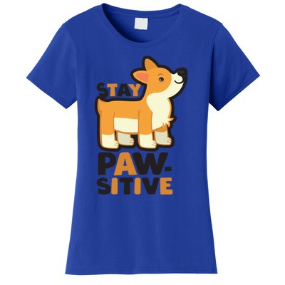 Stay Pawsitive Cool Gift Women's T-Shirt