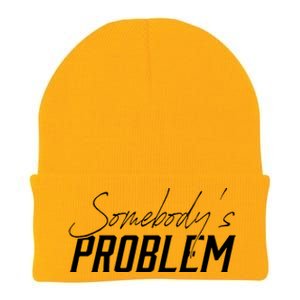 Somebody's Problem Country Knit Cap Winter Beanie