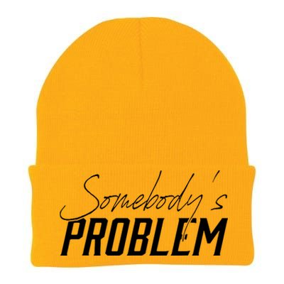 Somebody's Problem Country Knit Cap Winter Beanie