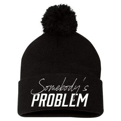 Somebody's Problem Country Pom Pom 12in Knit Beanie