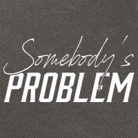 Somebody's Problem Country Cotton Canvas Backpack
