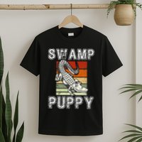 Swamp Puppy Cute Funny Sarcastic Alligator Crocodile T-Shirt
