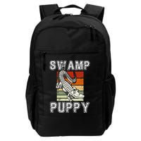 Swamp Puppy Cute Funny Sarcastic Alligator Crocodile Backpack