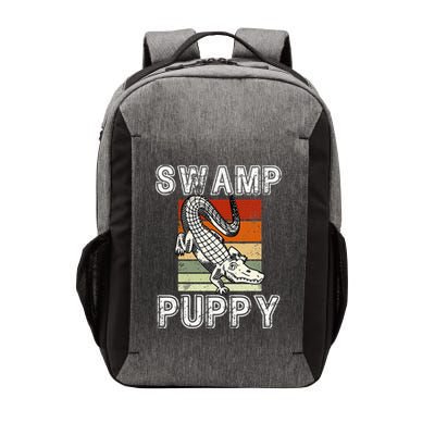 Swamp Puppy Cute Funny Sarcastic Alligator Crocodile Vector Backpack