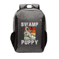 Swamp Puppy Cute Funny Sarcastic Alligator Crocodile Vector Backpack