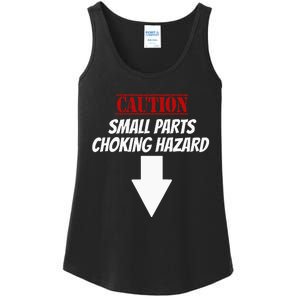 Small Parts Choking Hazard Funny Embarrassing Inappropriate Ladies Essential Tank