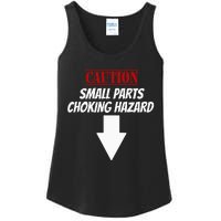 Small Parts Choking Hazard Funny Embarrassing Inappropriate Ladies Essential Tank