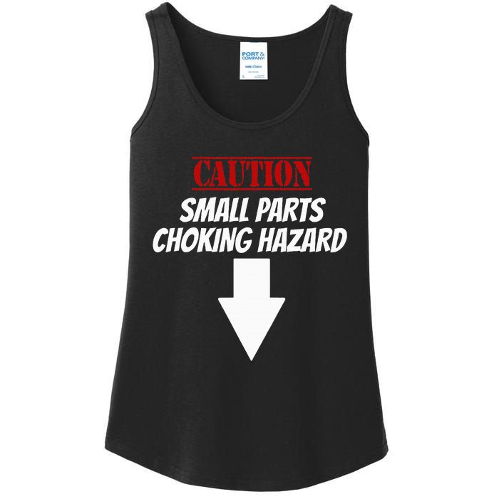 Small Parts Choking Hazard Funny Embarrassing Inappropriate Ladies Essential Tank