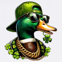 Saint Patricks Call Me Lucky Mallard Duck St Patricks Day Tall T-Shirt