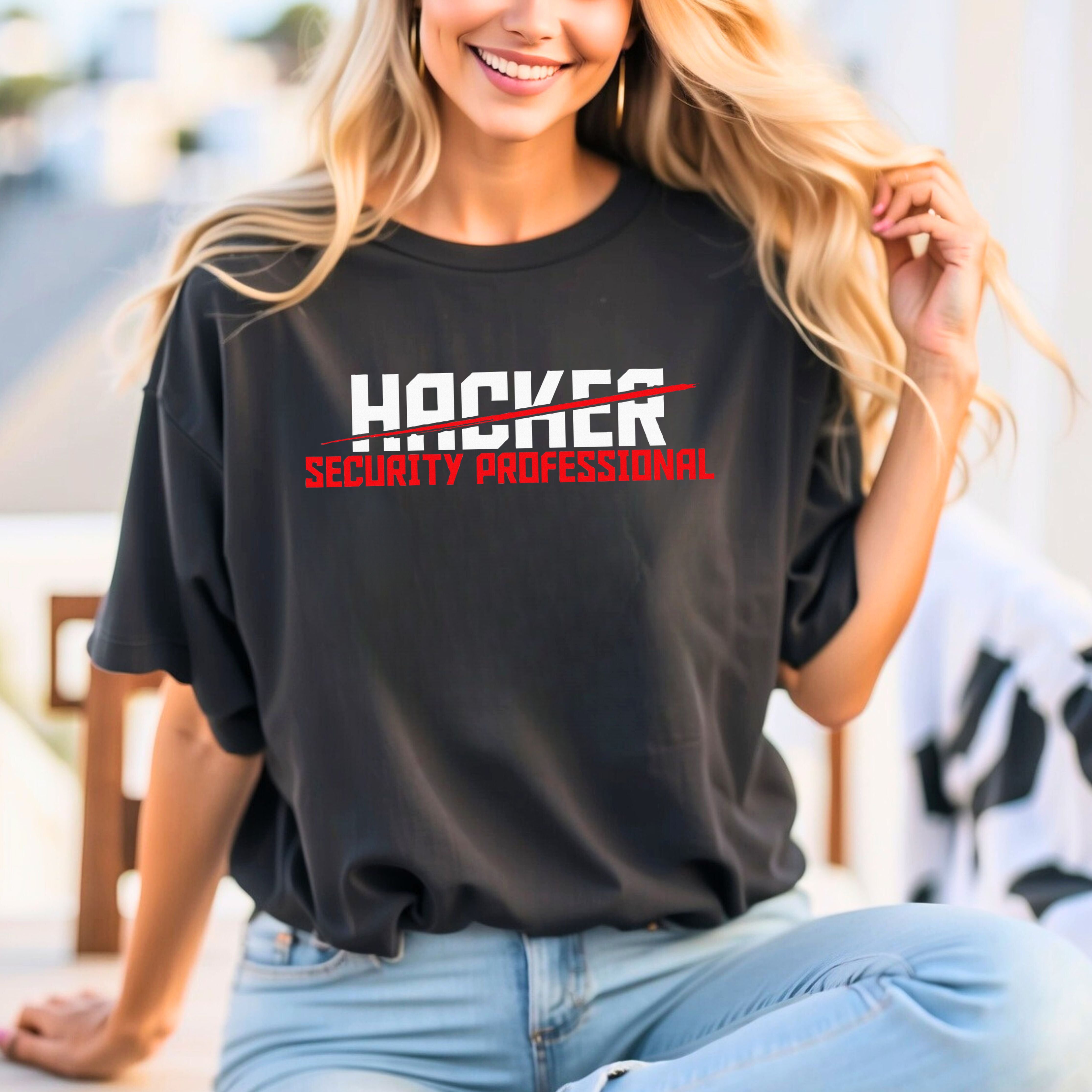 Security Professional Cybersecurity Cyber Hacker Hacking Comfort Colors T-Shirt