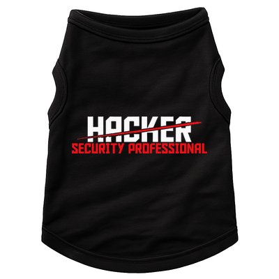 Security Professional Cybersecurity Cyber Hacker Hacking Doggie Tank