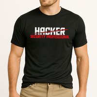 Security Professional Cybersecurity Cyber Hacker Hacking Cooling Performance Crew T-Shirt