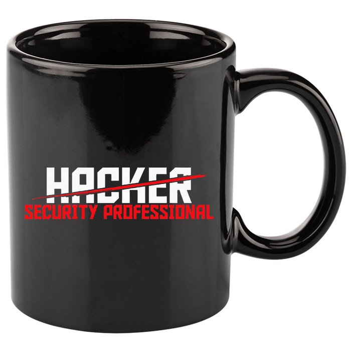 Security Professional Cybersecurity Cyber Hacker Hacking 11oz C Handle Ceramic Mug
