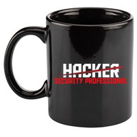 Security Professional Cybersecurity Cyber Hacker Hacking 11oz C Handle Ceramic Mug