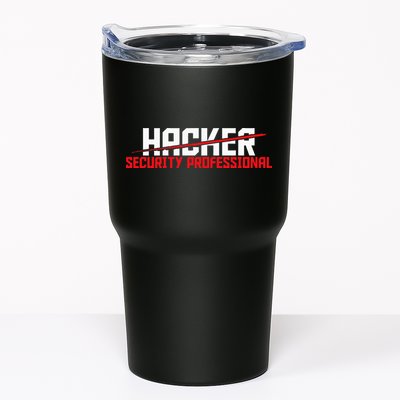 Security Professional Cybersecurity Cyber Hacker Hacking Tumbler