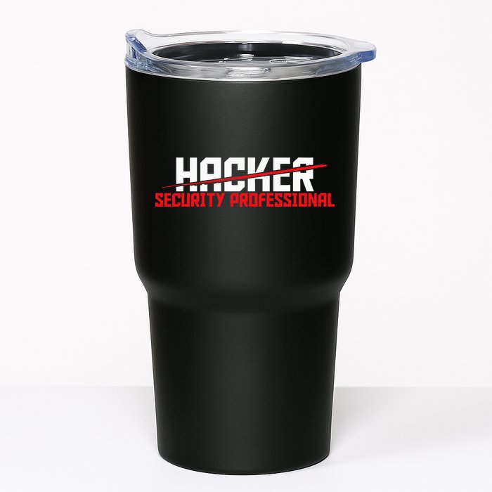 Security Professional Cybersecurity Cyber Hacker Hacking Tumbler