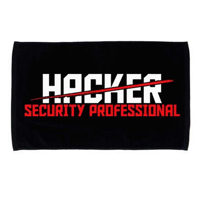 Security Professional Cybersecurity Cyber Hacker Hacking Microfiber Hand Towel