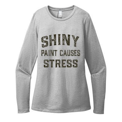 Shiny Paint Causes Stress Rat Rod Rules Automotive Womens CVC Long Sleeve Shirt