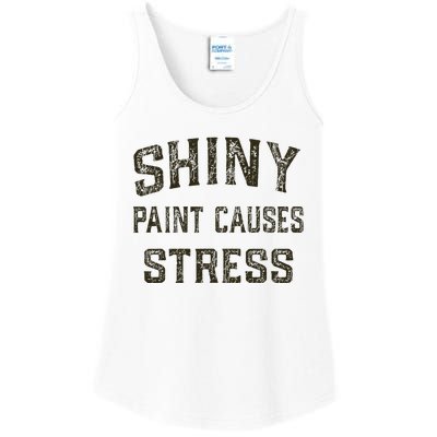 Shiny Paint Causes Stress Rat Rod Rules Automotive Ladies Essential Tank