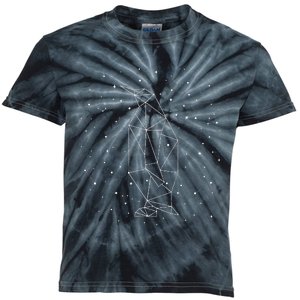 Sternbild Penguin Constellation Emperor Sea Bird Penguin Kids Tie-Dye T-Shirt