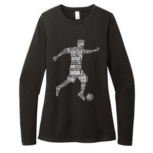 Soccer Player Coach Sports Soccer Womens CVC Long Sleeve Shirt